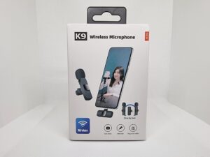 Wireless Clip-on Microphone 2-in-1